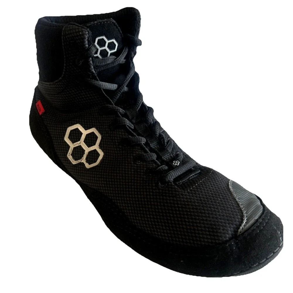 Rudis Colt 2.0 Wrestling Shoes Mens Size 11.5 Black Boxing MMA Combat CLT-0017